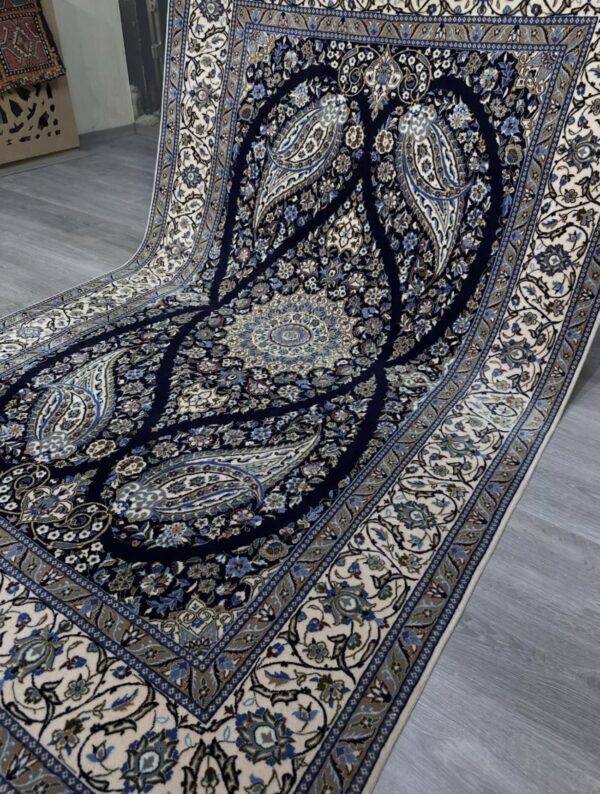 140 x 217  iRAN İPEKLİ EL DOKUMA HALI