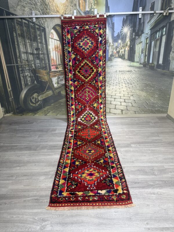 80 x 377 Herki El Dokuma Yolluk Halısı