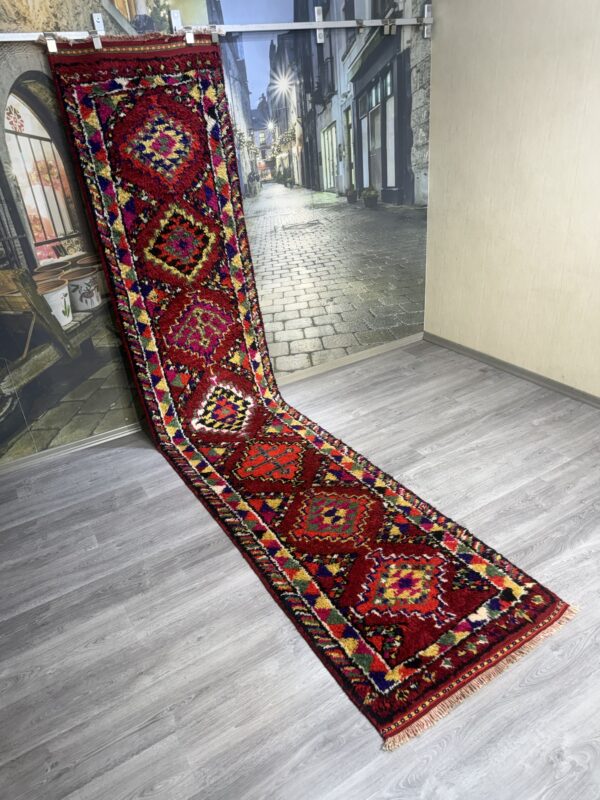 80 x 377 Herki El Dokuma Yolluk Halısı
