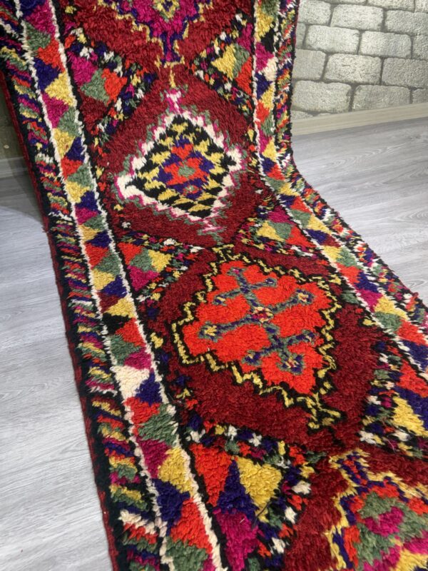 80 x 377 Herki El Dokuma Yolluk Halısı