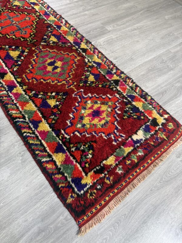 80 x 377 Herki El Dokuma Yolluk Halısı