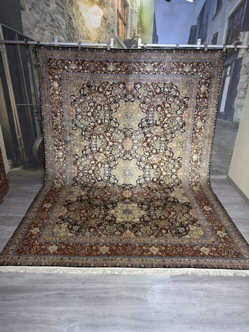 img_1150-2 255 x 348 İran Halısı – %50 İpek %50 Yün El Dokuma Özel Koleksiyon