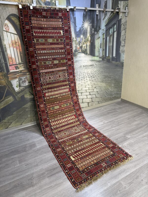 82 × 300 İran Şahsever Sumak El Dokuma Yolluk
